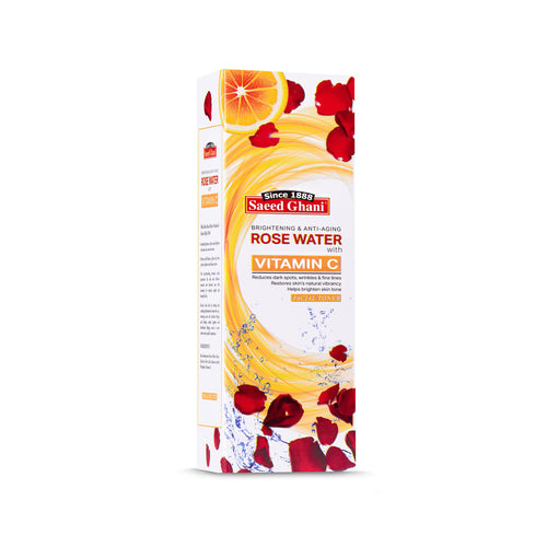 Rose Water with Vitamin C, 120 ml — Saeed Ghani