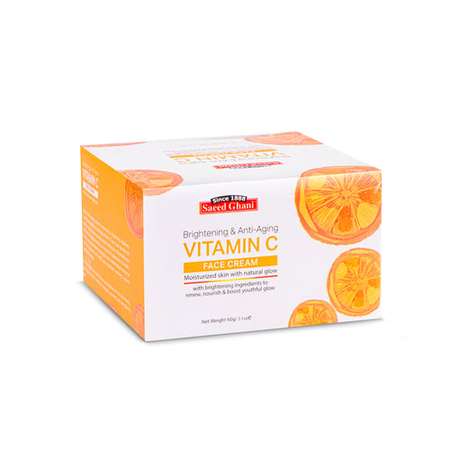 Vitamin C Brightening & Anti Aging Face Cream, 60 g — Saeed Ghani