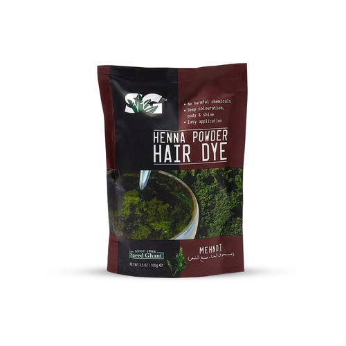 Natural Hair Dye Pouch, 100 g — Saeed Ghani