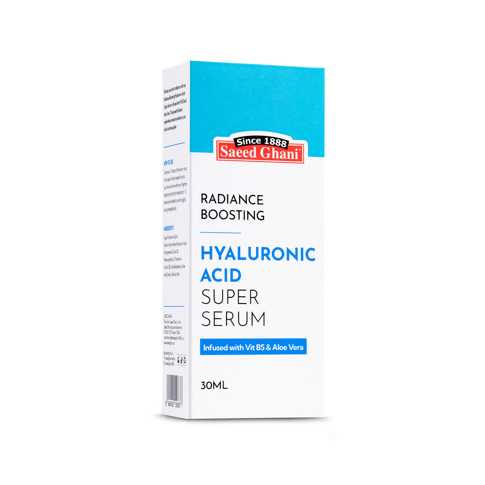 Hyaluronic Acid Radiance Boosting Super Serum, 30 ml — Saeed Ghani
