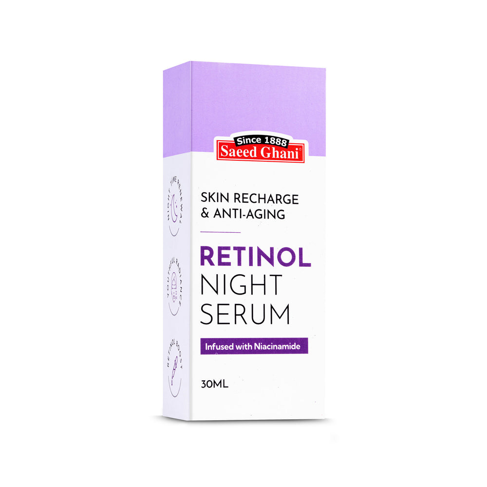 Retinol Skin Recharge & Anti-Aging Night Serum, 30 ml — Saeed Ghani