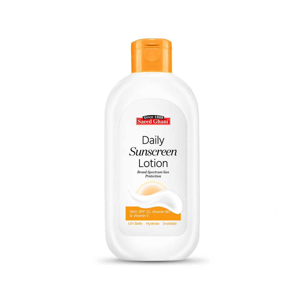 SPF 15 Daily Sunscreen Lotion, 200 ml — Saeed Ghani