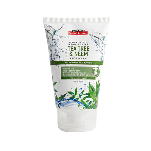 Tea Tree & Neem Face Wash, 100 ml — Saeed Ghani