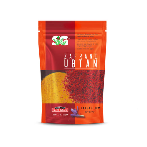 Zafrani Ubtan Pouch, 100 g — Saeed Ghani